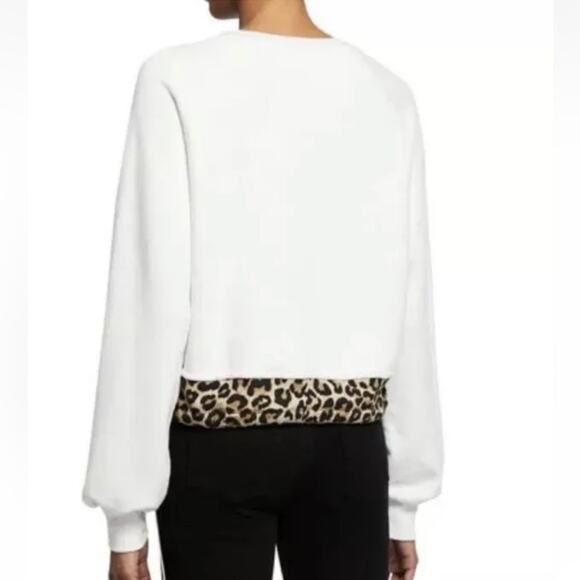 Pam & Gela Crewneck Cotton Pullover Sweatshirt Size Small - Picture 2 of 7